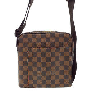 Louis Vuitton Damier Ebene Brown Olaf Shoulder Bag
